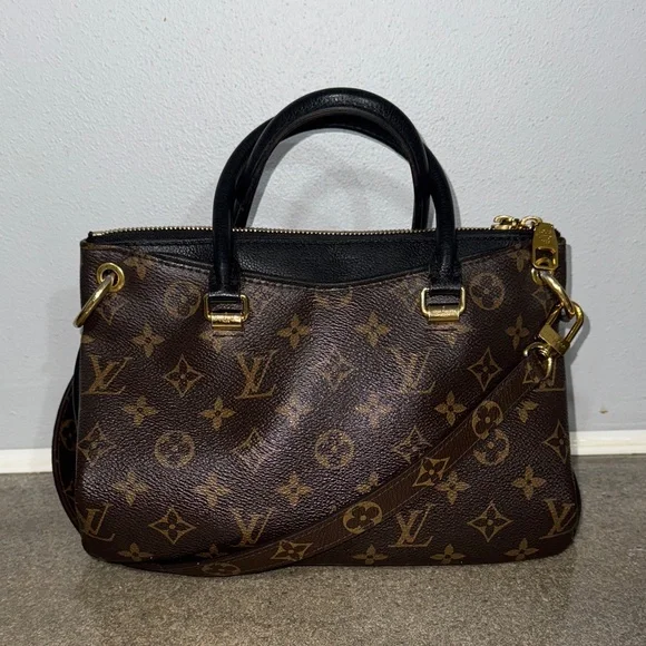 Louis Vuitton Pallas BB Bag black Monogram Brown - Picture 6 of 17